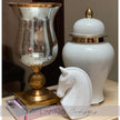Gold Luxury Glass Hurricane