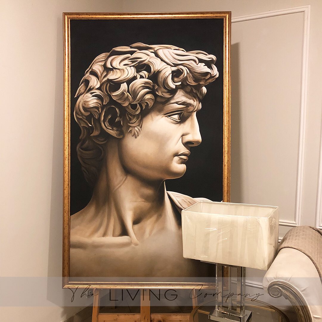 Michelangelo’s Impression of David Painting