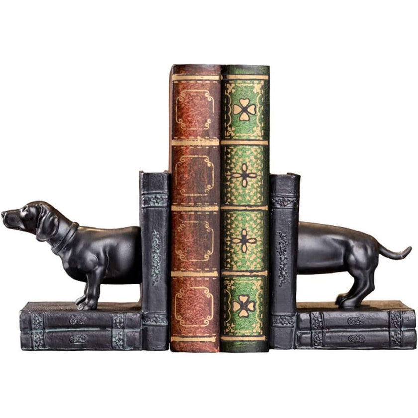 Dacshund Dog Bookends