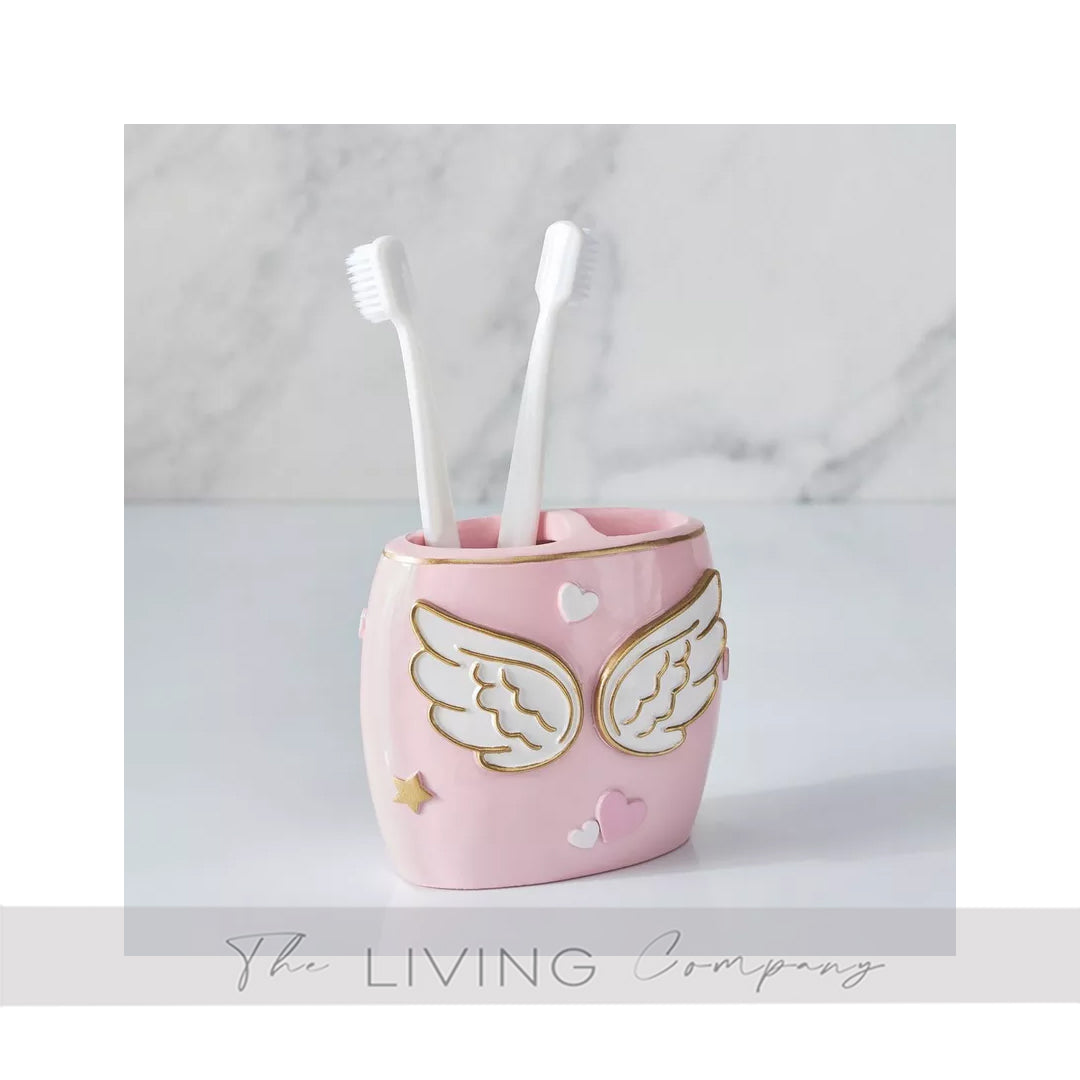 4pcs Angel Wings Bathroom Set
