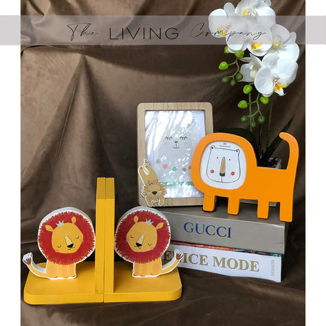Roaring Lion Bookends