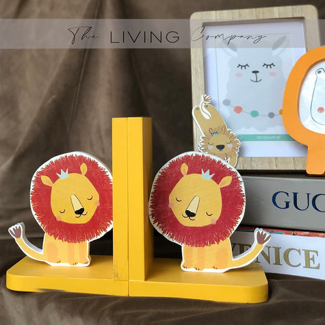 Roaring Lion Bookends
