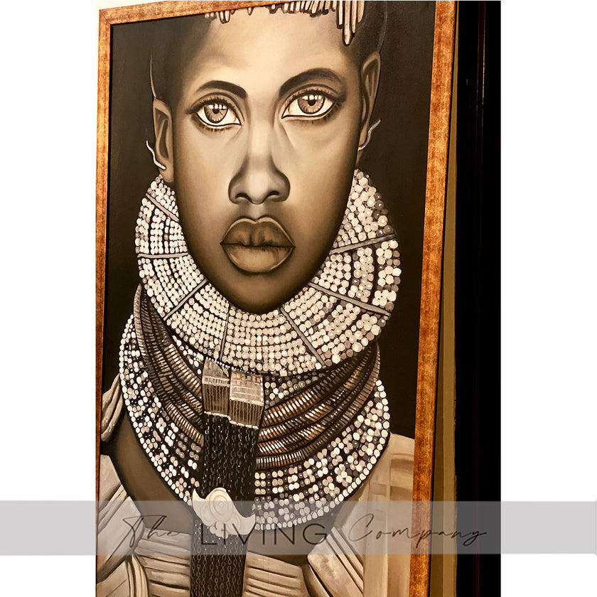 Heritage in Gold – African Muse Painting