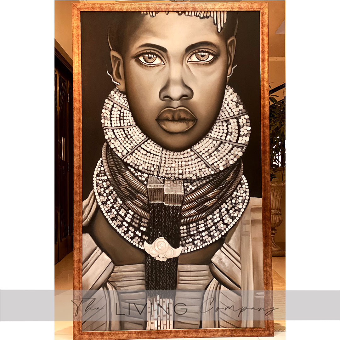 Heritage in Gold – African Muse Painting