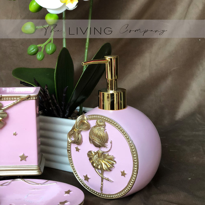 3-Pieces Ballerina Bathroom Set