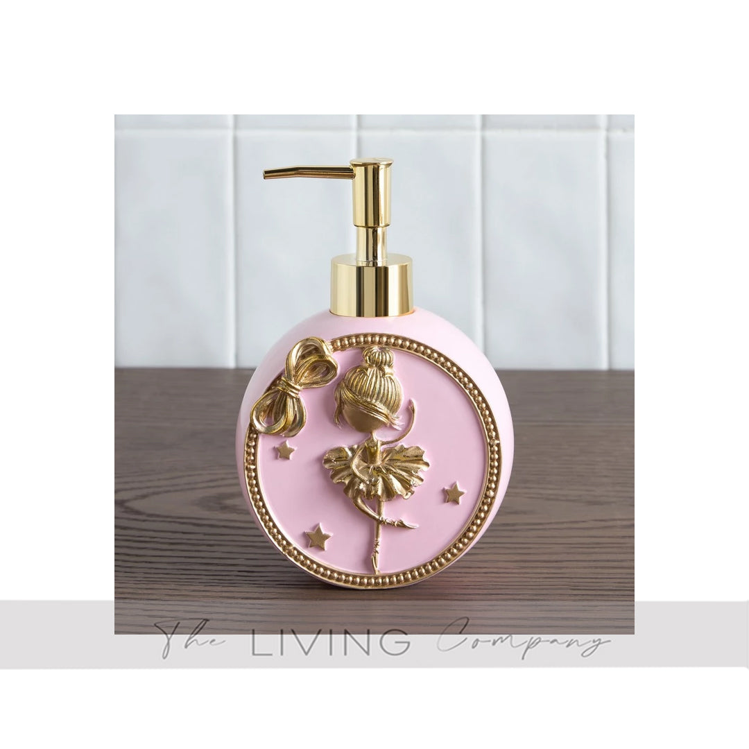 3-Pieces Ballerina Bathroom Set