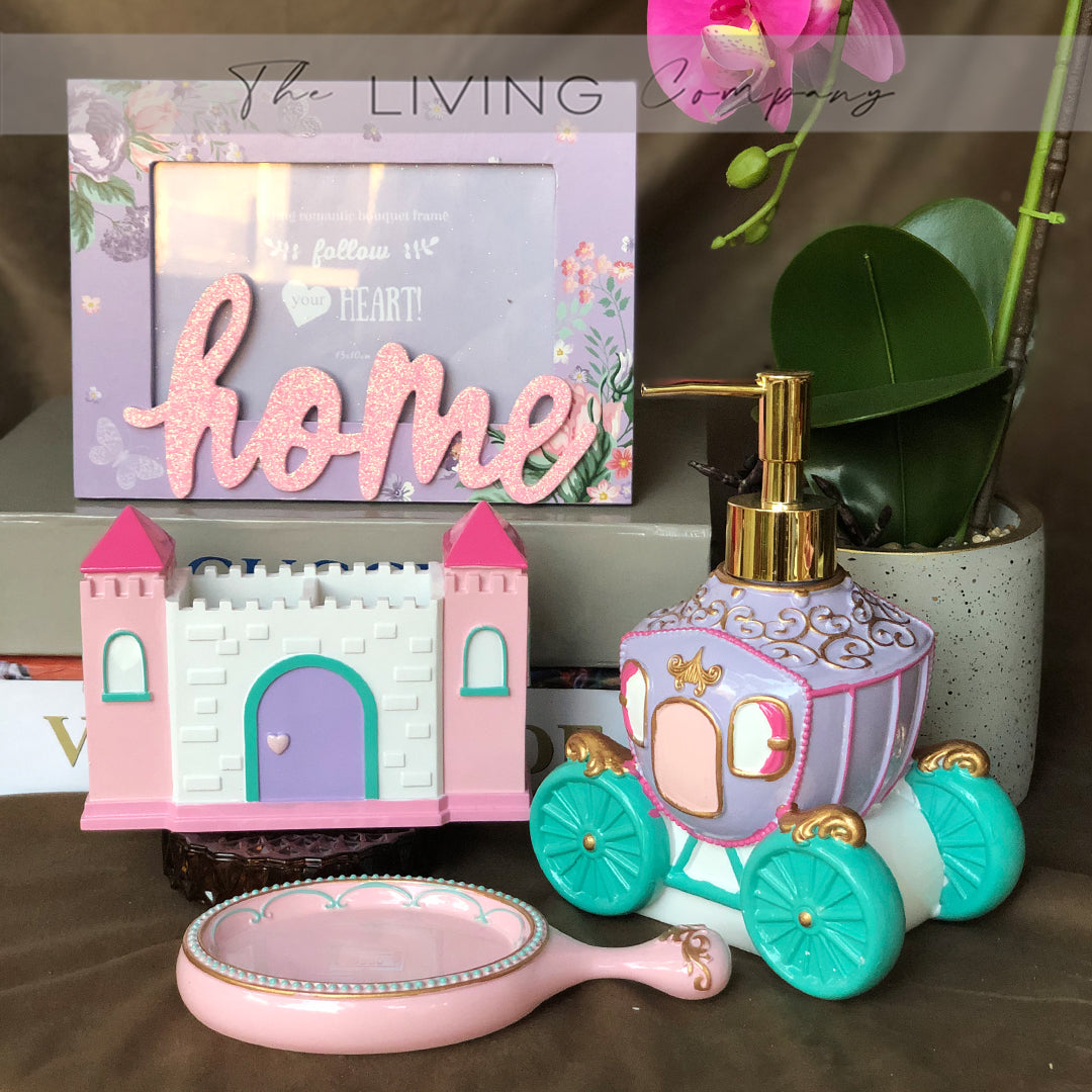 3-Pieces Cinderella Bathroom Set