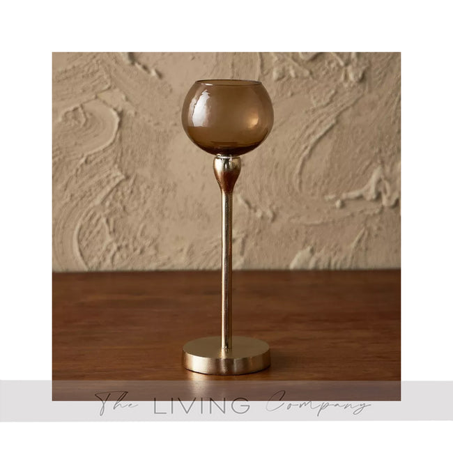 Sahara Glow – Pair of Desert Elegance Tea Light Holder