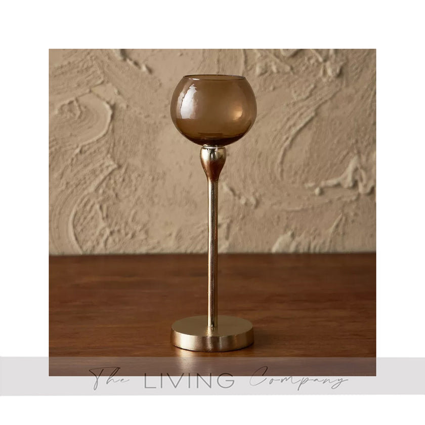 Sahara Glow – Pair of Desert Elegance Tea Light Holder