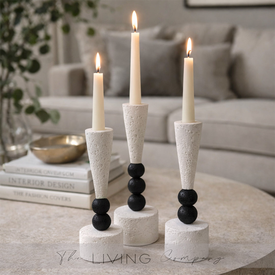 Apex Cone Candle Holders – Set of 3