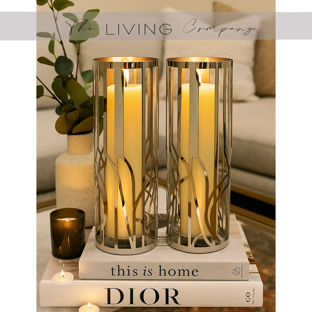 Elysian Pillar Candle Holders