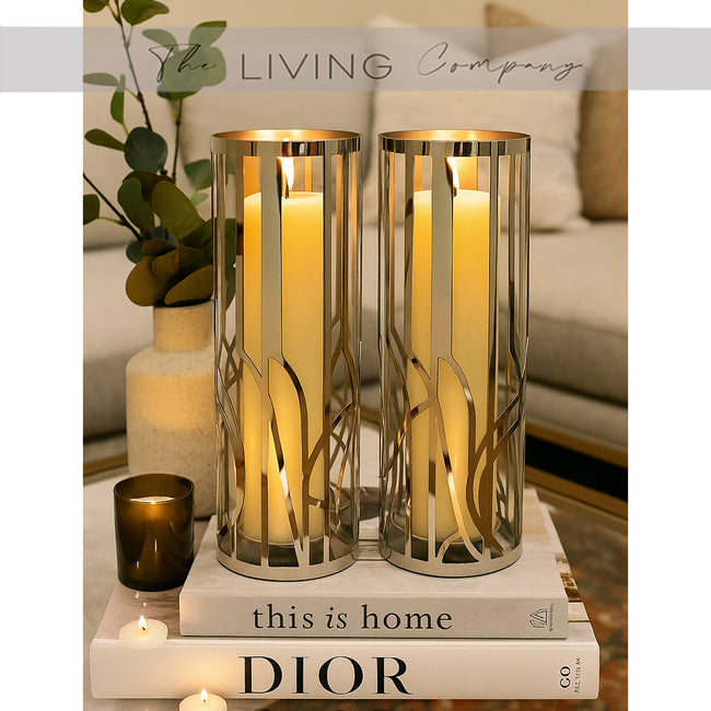 Elysian Pillar Candle Holders