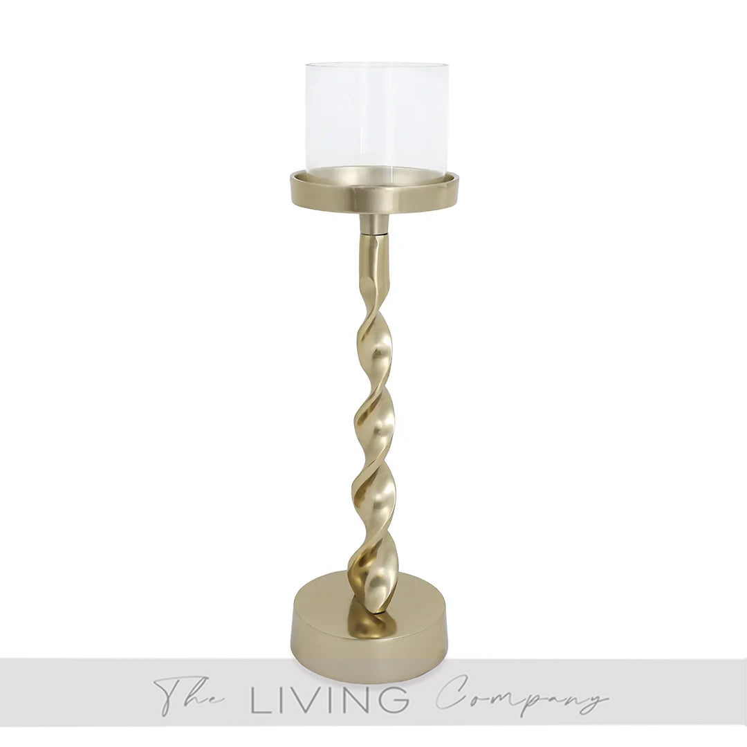 Twilight Spiral Duo Candle Holders