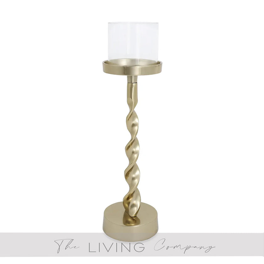 Twilight Spiral Duo Candle Holders