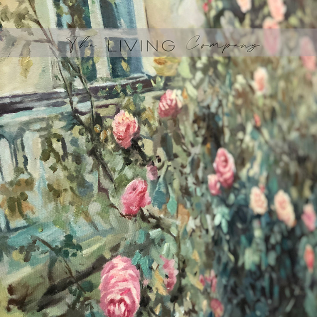 Fleur Vie Vintage Painting