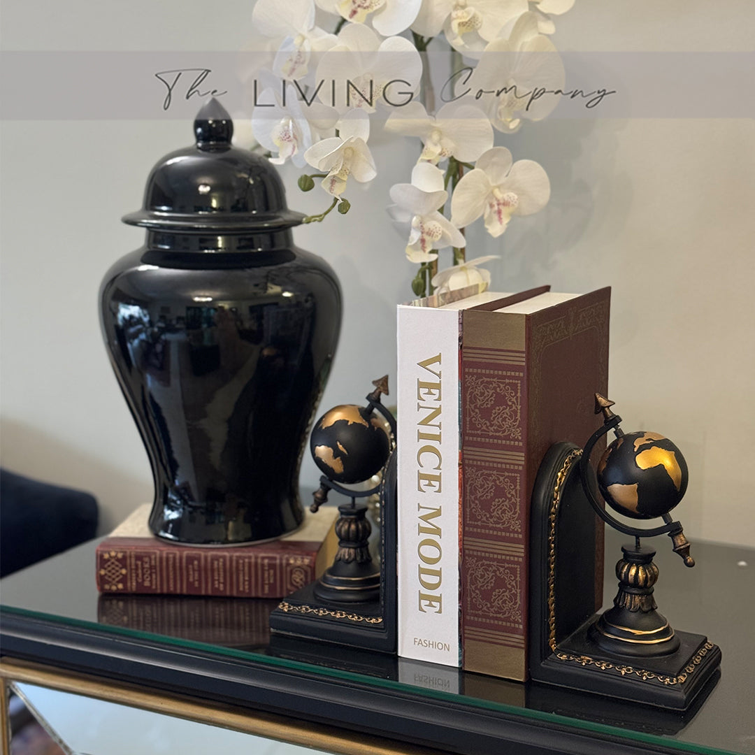 Globe Bookends