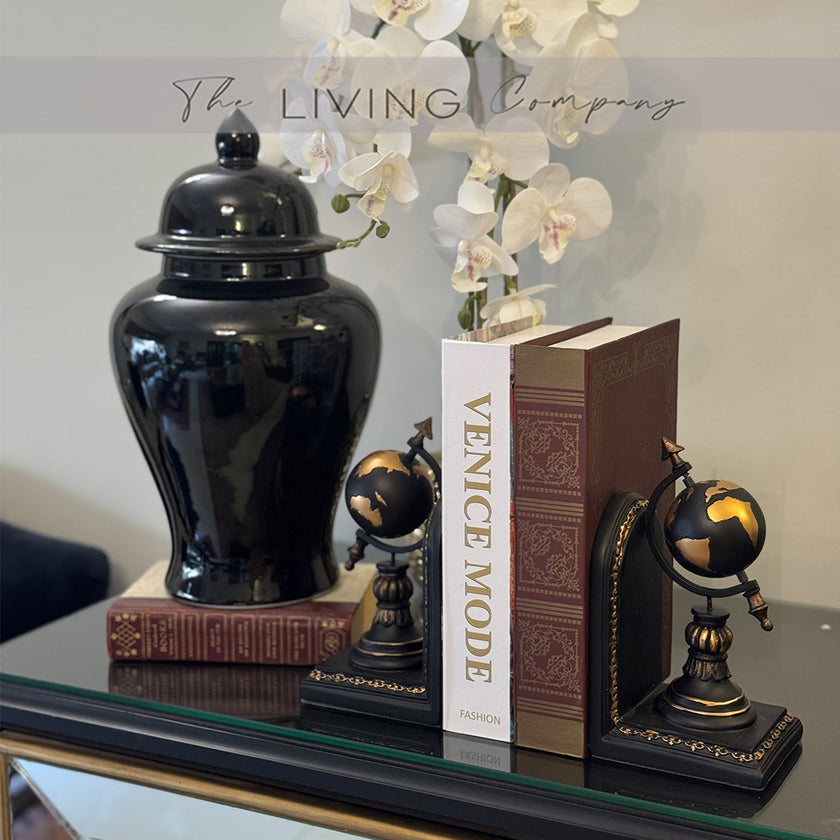 Globe Bookends