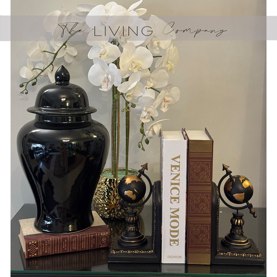 Globe Bookends