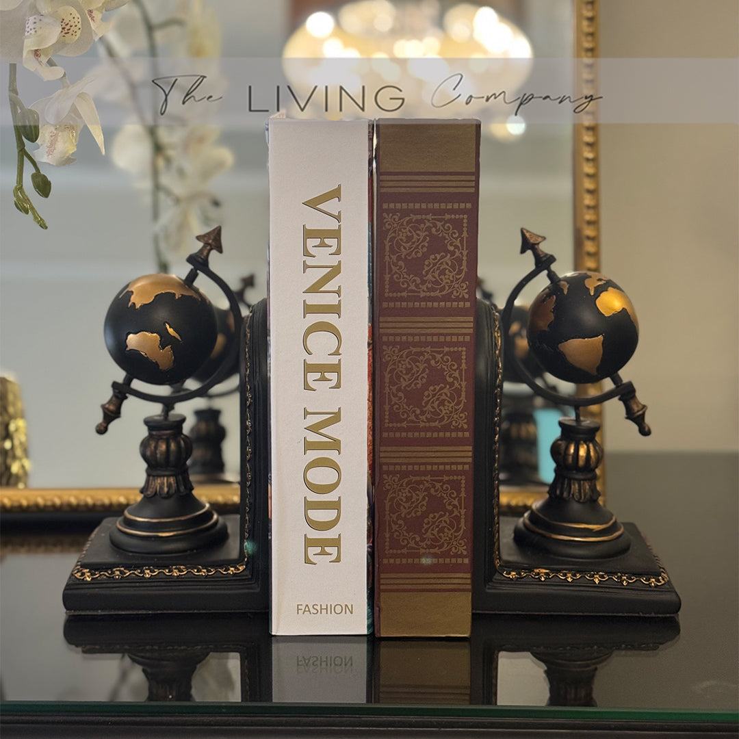 Globe Bookends