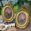 Oval Baroque Photo Frame