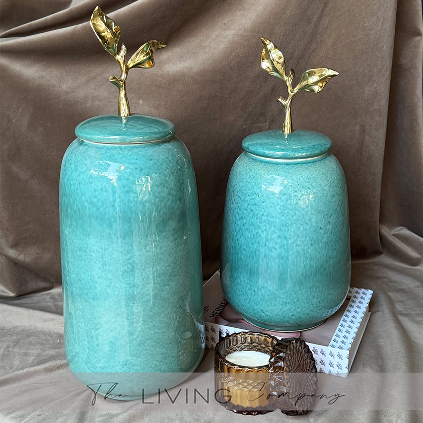 Forest Lidded Jars