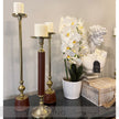 Maison Candle Holders - Brown