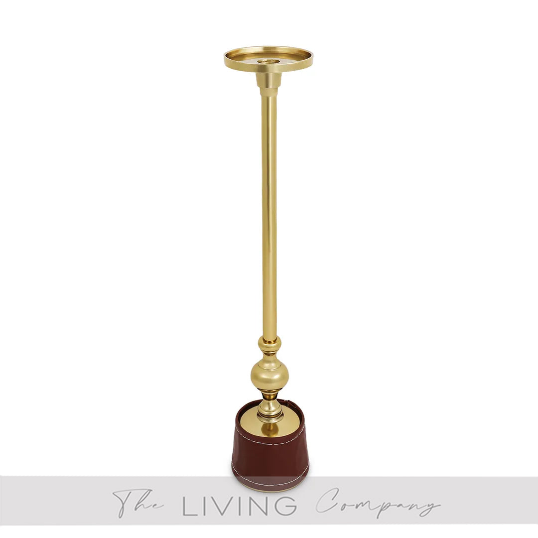 Maison Candle Holders - Brown