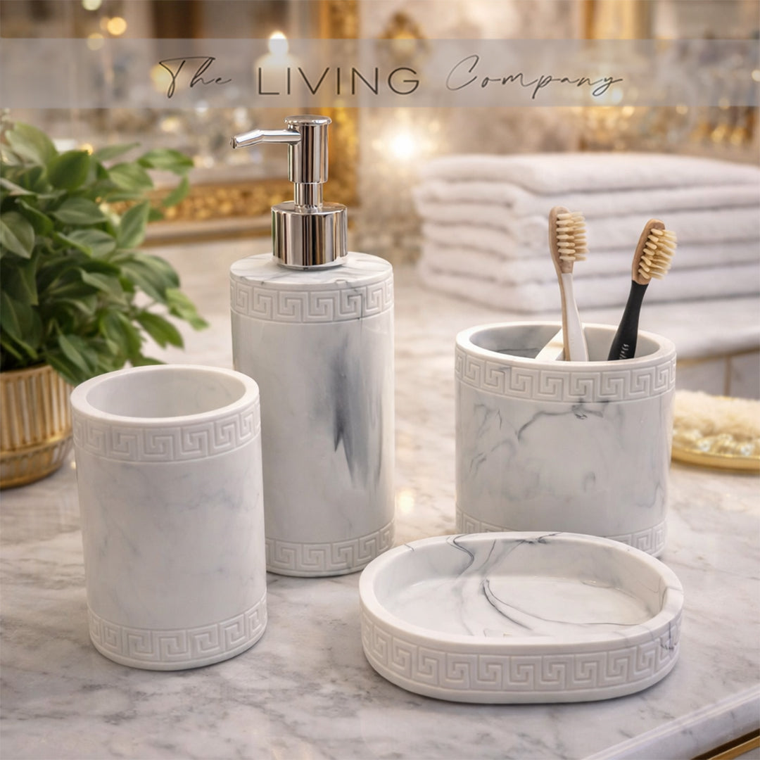 Karara Elegance – 4-Piece Bathroom Set