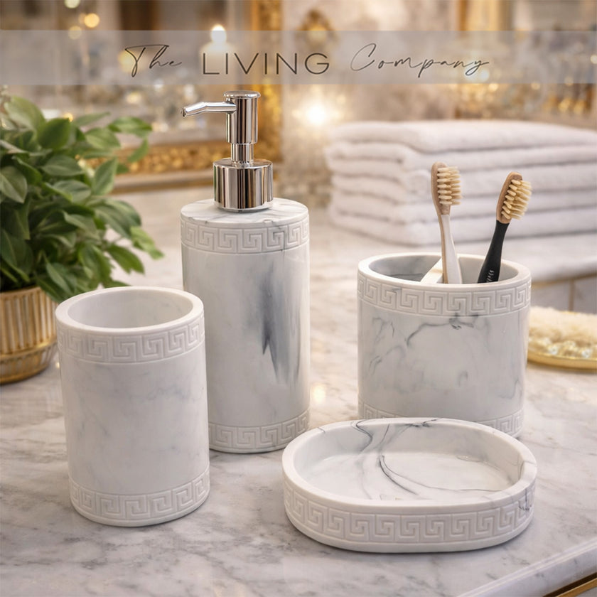 Karara Elegance – 4-Piece Bathroom Set