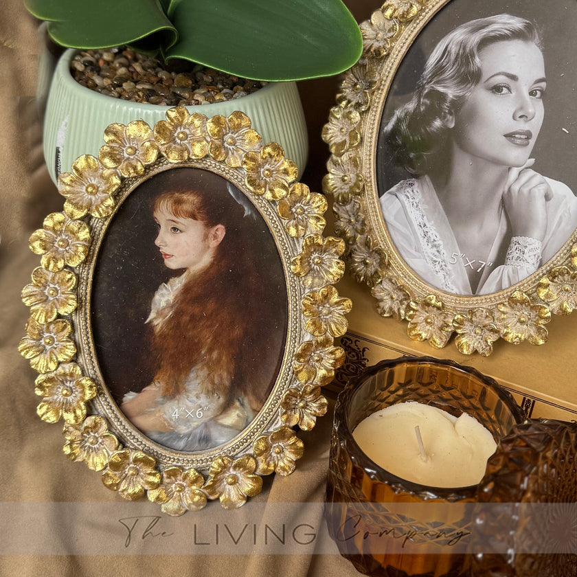 FloraOval Photo Frames - Available in 2 sizes
