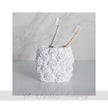 3-Piece Rose Embossed Bathroom Set