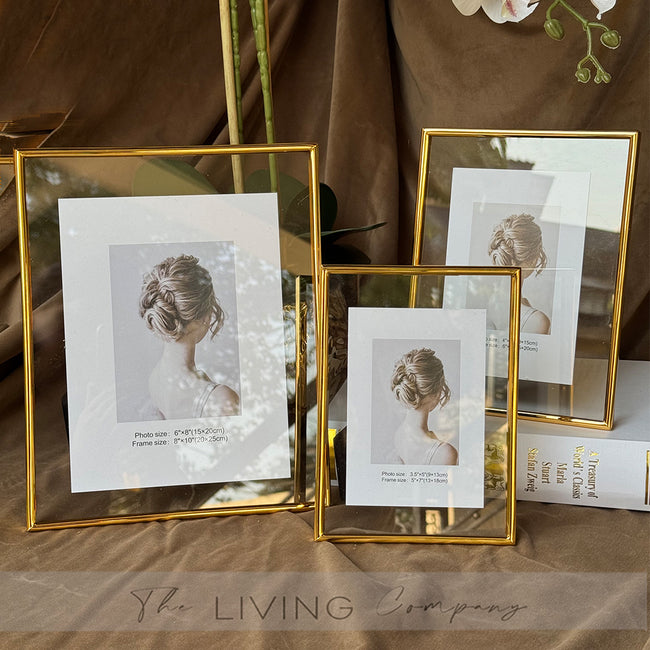 Sleek Minimalist Metal Frames - Available in 3 sizes