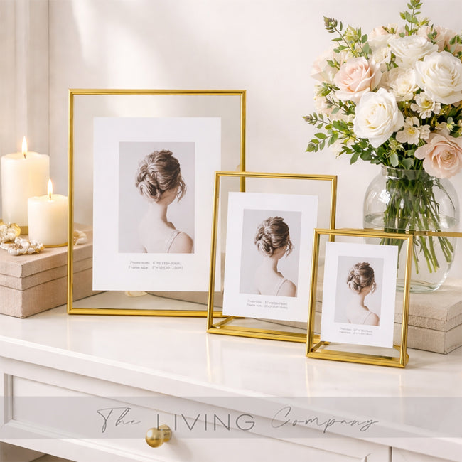 Sleek Minimalist Metal Frames - Available in 3 sizes