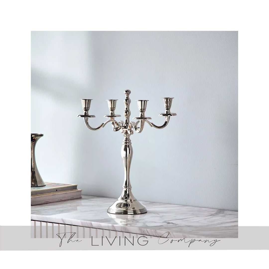 Timeless 4-Arm Candelabra