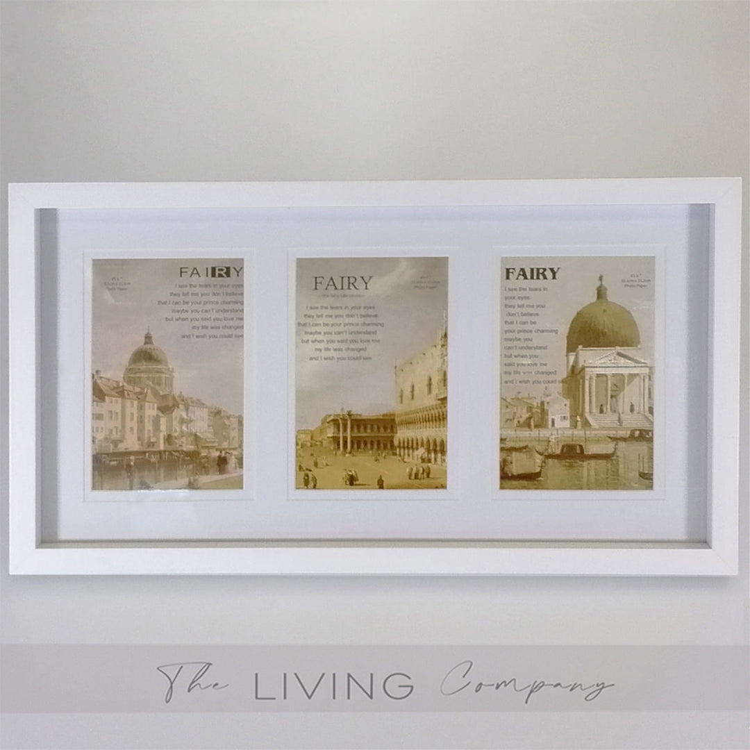 Triple Bevel Photo Frame