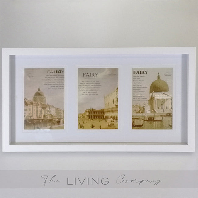 Triple Bevel Photo Frame