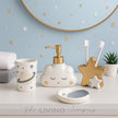 4-Piece Space Theme Cloudy Bathroom Set
